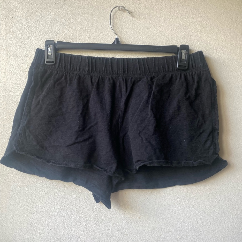 PINK Victoria's Secret Black Athletic Shorts